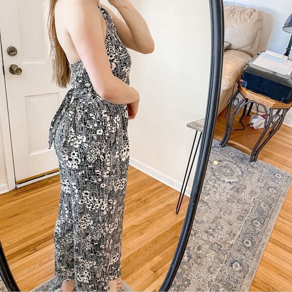 Anthropologie Giovanna Halter Neck Jumpsuit S - Picture 3 of 9